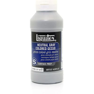 Gesso grigio neutro Liquitex - Medium di preparazione professionale Gesso grigio neutro Liquitex - Medium di preparazione professionale