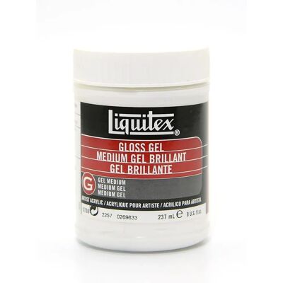 Liquitex - Gloss Gel Medium - Acrylic Medium - 237ml Liquitex - Gloss Gel Medium - Acrylic Medium - 237ml