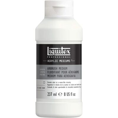 Medio de aerografía acrílica profesional Liquitex - 237ml Medio de aerografía acrílica profesional Liquitex - 237ml
