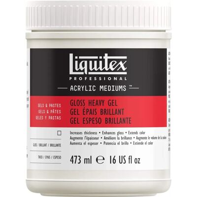 Liquitex Gel Lucido Spesso - Impasto, 473ml Liquitex Gel Lucido Spesso - Impasto, 473ml