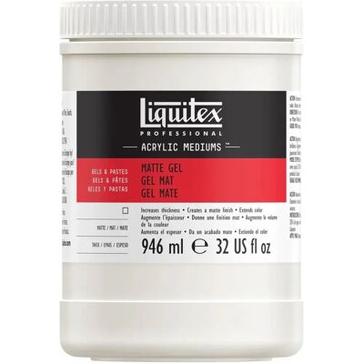 Liquitex Medium Gel Opaco - Medium acrilico per texture e finitura Liquitex Medium Gel Opaco - Medium acrilico per texture e finitura