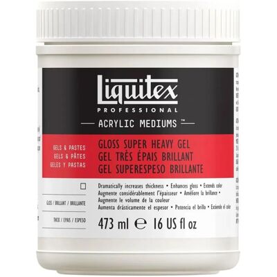 Liquitex - Gel Medium Super Épais Brillant - Haute Brillance, Épais, Flexible Liquitex - Gel Medium Super Épais Brillant - Haute Brillance, Épais, Flexible