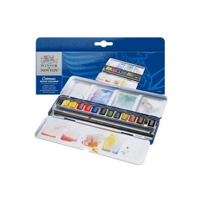Winsor & Newton Vattenbaserad Färg - Multi Palett - 12 st Winsor & Newton Vattenbaserad Färg - Multi Palett - 12 st