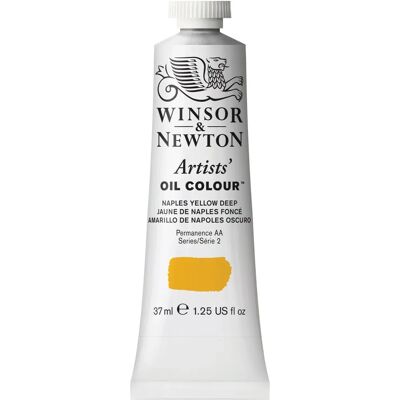 Winsor & Newton Artists' Oil Colour Naples Yellow Deep - 37ml - Oil Paint Winsor & Newton Artists' Oil Colour Naples Yellow Deep - 37ml - Oil Paint