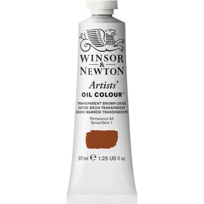 Colori ad olio degli artisti Winsor & Newton - Ossido di Marrone Trasparente - 37ml Colori ad olio degli artisti Winsor & Newton - Ossido di Marrone Trasparente - 37ml