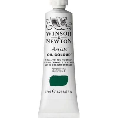 Couleur à l'huile Winsor & Newton Chromite de Cobalt - 37ml - Artistes - Publicité Couleur à l'huile Winsor & Newton Chromite de Cobalt - 37ml - Artistes - Publicité