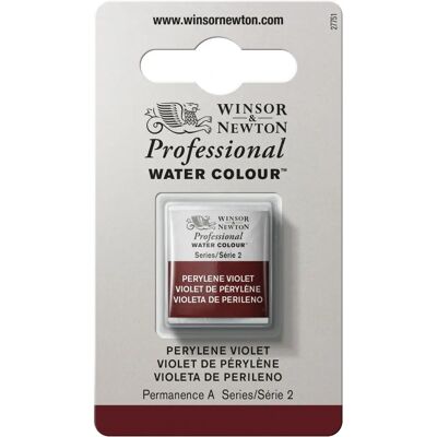 Winsor & Newton Professional Watercolour Perylene Violet - Watercolor Half Pan Winsor & Newton Professional Watercolour Perylene Violet - Watercolor Half Pan