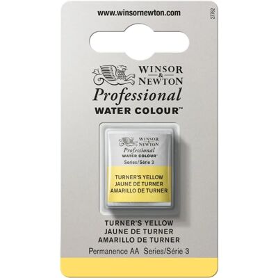 Winsor & Newton Semipannello di Acquarello Professionale - Giallo Turner - Colore ad Acquarello Winsor & Newton Semipannello di Acquarello Professionale - Giallo Turner - Colore ad Acquarello