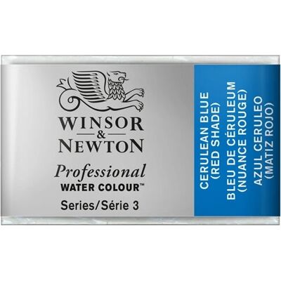 Winsor & Newton Acquerelli Professionali - Blu Ceruleo (Tinta Rossa) - Colore a acquerello Winsor & Newton Acquerelli Professionali - Blu Ceruleo (Tinta Rossa) - Colore a acquerello