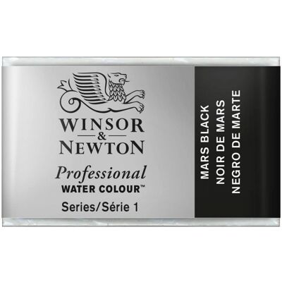 Winsor & Newton Vesiväri Maali Musta - Ammattilainen, Valonkestävä, Myrkytön Winsor & Newton Vesiväri Maali Musta - Ammattilainen, Valonkestävä, Myrkytön