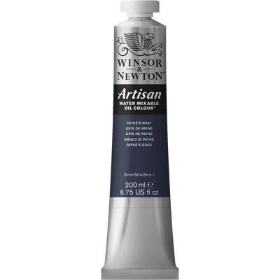 Winsor & Newton Huile à Mélanger à l’eau Artisan Gris - 200ml - Peinture à l'huile - Publicité Winsor & Newton Huile à Mélanger à l’eau Artisan Gris - 200ml - Peinture à l'huile - Publicité