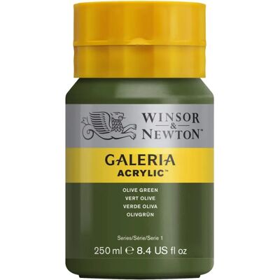 Winsor & Newton Galeria Acrylic - Olivová - 250ml Winsor & Newton Galeria Acrylic - Olivová - 250ml