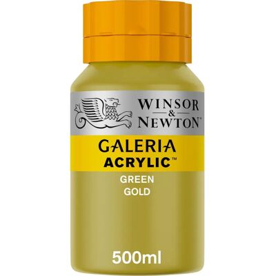 Pintura Acrílica Galeria Winsor & Newton - Oro Verde - 500ml Pintura Acrílica Galeria Winsor & Newton - Oro Verde - 500ml