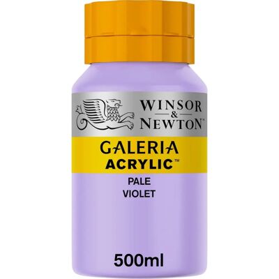 Winsor & Newton Galeria Acryl - 500ml Flessen - Lichtpaars - Acryllak Winsor & Newton Galeria Acryl - 500ml Flessen - Lichtpaars - Acryllak