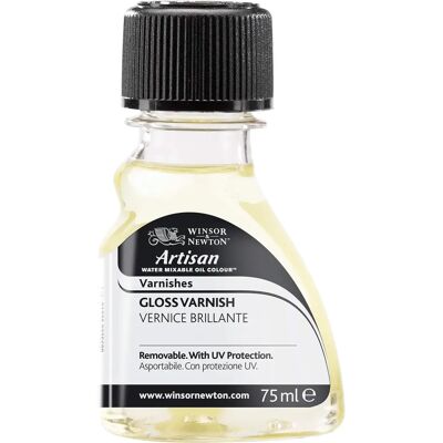 Winsor & Newton - 3021721 - Brillant - 75 ml - Varnish - Publicité Winsor & Newton - 3021721 - Brillant - 75 ml - Varnish - Publicité