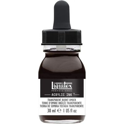 Encre acrylique Burnt Umber Liquitex - Qualité artistique professionnelle - 30ml Encre acrylique Burnt Umber Liquitex - Qualité artistique professionnelle - 30ml