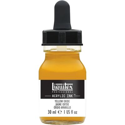 Liquitex Acrylfarben - Oxidgelb - Acrylic Ink Liquitex Acrylfarben - Oxidgelb - Acrylic Ink
