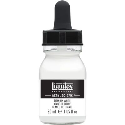 Liquitex Titanium White Acrylic Ink - Art Supplies Liquitex Titanium White Acrylic Ink - Art Supplies