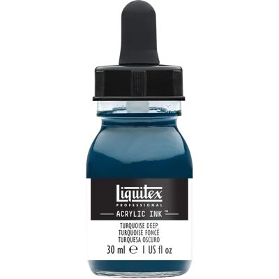 Liquitex Dark Turquoise Acrylic Ink - Product Type Liquitex Dark Turquoise Acrylic Ink - Product Type
