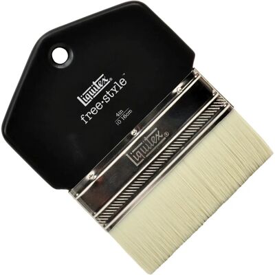 Liquitex Professional Freestyle Large Scale Brush - Round, Flat, Fan - Brush Liquitex Professional Freestyle Large Scale Brush - Round, Flat, Fan - Brush
