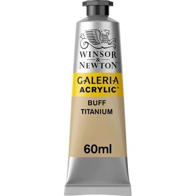 Winsor & Newton Galeria Acrylfarbe - Buff Titanium - 60ml Winsor & Newton Galeria Acrylfarbe - Buff Titanium - 60ml