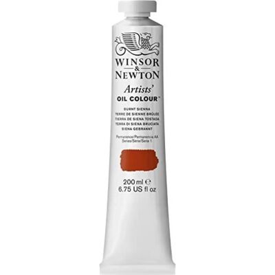 Winsor & Newton Gebrannte Siena Ölfarbe - 200ml - Künstler-Ölfarben Winsor & Newton Gebrannte Siena Ölfarbe - 200ml - Künstler-Ölfarben