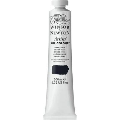 Winsor & Newton Artists' Oil Colour Payne's Gray 200ml - Oil Paint Winsor & Newton Artists' Oil Colour Payne's Gray 200ml - Oil Paint