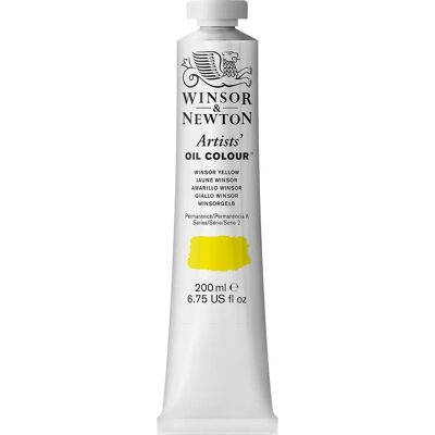 Winsor & Newton Colore ad olio per artisti - Giallo Winsor - 200ml - Colore ad olio Winsor & Newton Colore ad olio per artisti - Giallo Winsor - 200ml - Colore ad olio