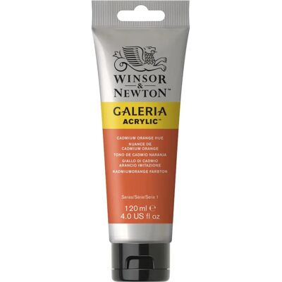 Winsor & Newton Galeria Acrylic Paint 120ml Orange - Acrylic Paint Winsor & Newton Galeria Acrylic Paint 120ml Orange - Acrylic Paint