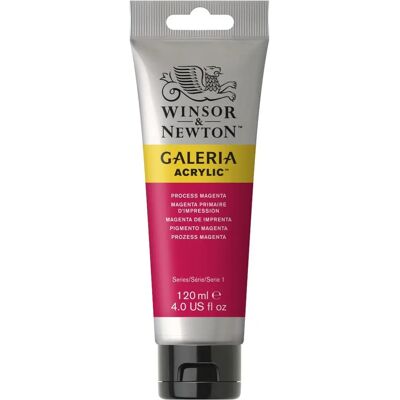 Winsor & Newton Magenta Acrylic Paint - 120ml Tube Winsor & Newton Magenta Acrylic Paint - 120ml Tube