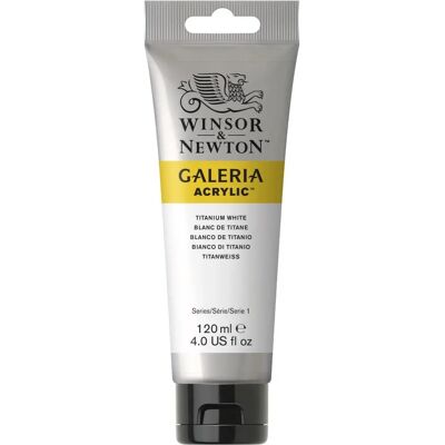 Winsor & Newton Galeria Acrylic Paint White Tube - Acrylic Paint Winsor & Newton Galeria Acrylic Paint White Tube - Acrylic Paint
