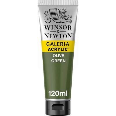 Winsor & Newton 2131447 Acrylic Paint - Olive Green - Art Material Winsor & Newton 2131447 Acrylic Paint - Olive Green - Art Material