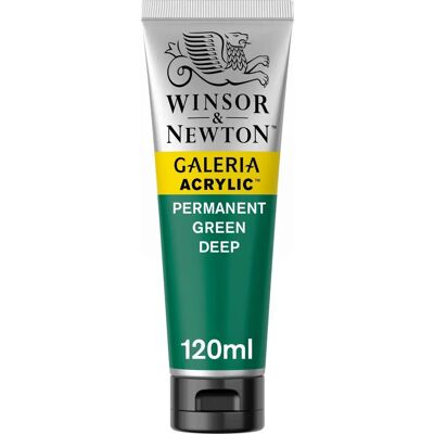 Winsor & Newton Dunkle Permanente Grün Acrylfarbe Winsor & Newton Dunkle Permanente Grün Acrylfarbe