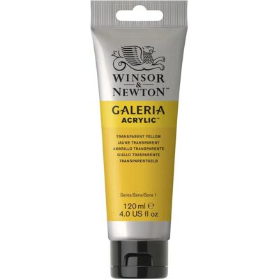 Winsor & Newton Galeria Acrylfarbe - Transparentes Gelb - Acrylfarbe Winsor & Newton Galeria Acrylfarbe - Transparentes Gelb - Acrylfarbe