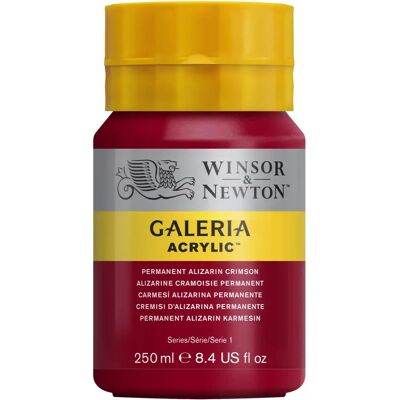 Winsor & Newton Galeria Acrylic - 250ml Bottles - High Pigmentation, Lightfast, Satin Finish Winsor & Newton Galeria Acrylic - 250ml Bottles - High Pigmentation, Lightfast, Satin Finish