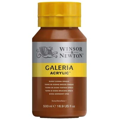 Winsor & Newton Galeria Acrylfarbe - Siena Burnt - 500ml Winsor & Newton Galeria Acrylfarbe - Siena Burnt - 500ml
