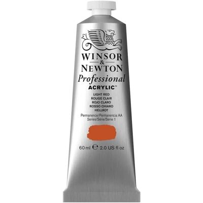 Winsor & Newton Light Red Acrylic - Professional Paints Winsor & Newton Light Red Acrylic - Professional Paints