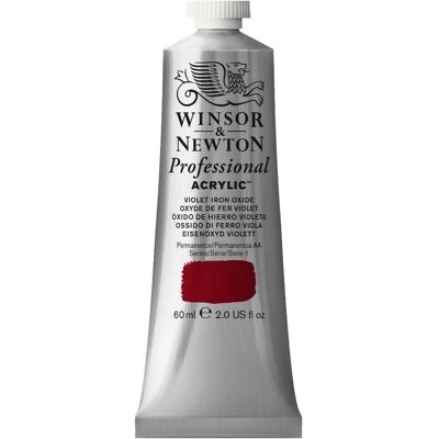 Winsor & Newton Peinture Acrylique Professionnelle 60ml - Violet Winsor & Newton Peinture Acrylique Professionnelle 60ml - Violet
