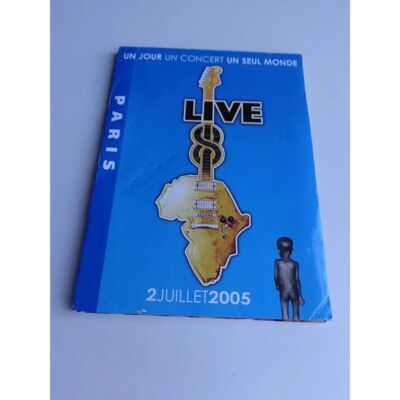 VARIOUS Live 8 Paris DVD - Region 2 - 2005 - Musik-Konzert DVD VARIOUS Live 8 Paris DVD - Region 2 - 2005 - Musik-Konzert DVD