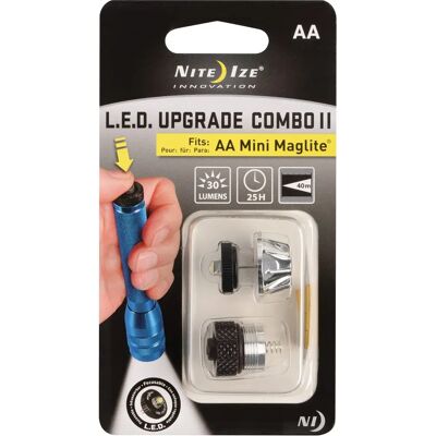 NiteIze LED-uppgraderingskit för Maglite Mini AA - 30 lumen NiteIze LED-uppgraderingskit för Maglite Mini AA - 30 lumen