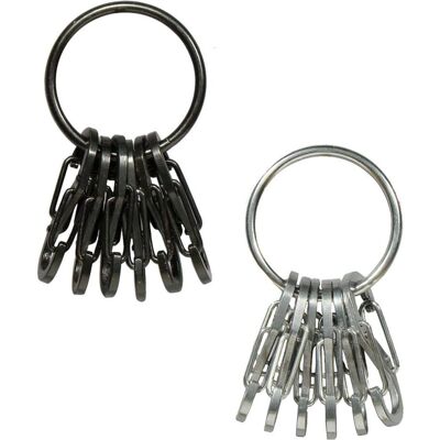 Nite Ize Kompakter Edelstahl KeyRack S-Biner - Schlüsselorganizer Nite Ize Kompakter Edelstahl KeyRack S-Biner - Schlüsselorganizer