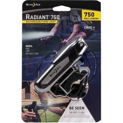 Nite Ize Radiant 750 Pro Rechargeable Bike Light - Bike Light Nite Ize Radiant 750 Pro Rechargeable Bike Light - Bike Light