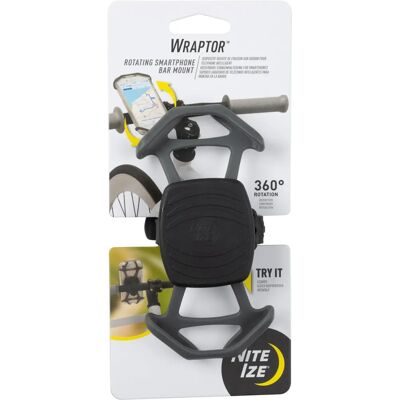 Nite Ize Wraptor Obrotowy uchwyt na smartfona - Na kierownicę roweru Nite Ize Wraptor Obrotowy uchwyt na smartfona - Na kierownicę roweru