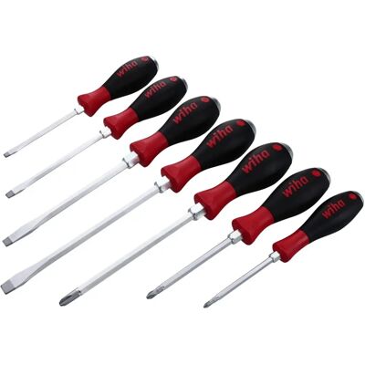 Wiha 53097 Screwdriver Set - Slotted, Phillips, Heavy Duty Wiha 53097 Screwdriver Set - Slotted, Phillips, Heavy Duty