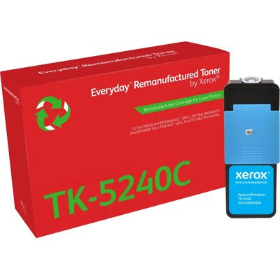 Xerox Cyan Remanufactured Toner Cartridge - 3000 Pages Xerox Cyan Remanufactured Toner Cartridge - 3000 Pages