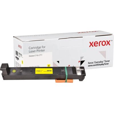 Toner Jaune Xerox Modèle 006R04283 - pour OKI C710/711 - Publicité Toner Jaune Xerox Modèle 006R04283 - pour OKI C710/711 - Publicité