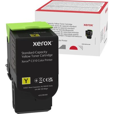 Xerox C310 Yellow Toner Cartridge - Standard Capacity - 2000 Pages Xerox C310 Yellow Toner Cartridge - Standard Capacity - 2000 Pages