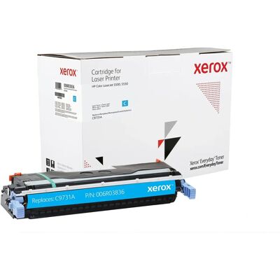 Cartouche de toner cyan Xerox - Série LaserJet 5500 - Publicité Cartouche de toner cyan Xerox - Série LaserJet 5500 - Publicité