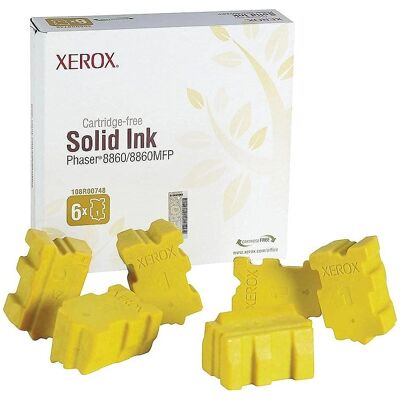 Xerox 108R00748 OEM Gelb Schwarz Tintenpatrone - Tintenpatrone Xerox 108R00748 OEM Gelb Schwarz Tintenpatrone - Tintenpatrone
