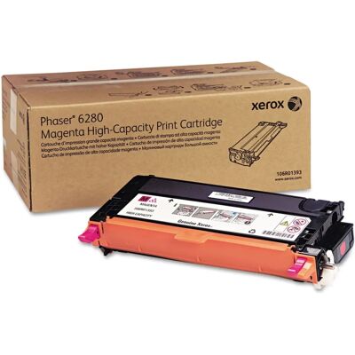 Xerox 106R01393 Hogecapaciteit Magenta Laser Tonercassette - Toner cartridge Xerox 106R01393 Hogecapaciteit Magenta Laser Tonercassette - Toner cartridge